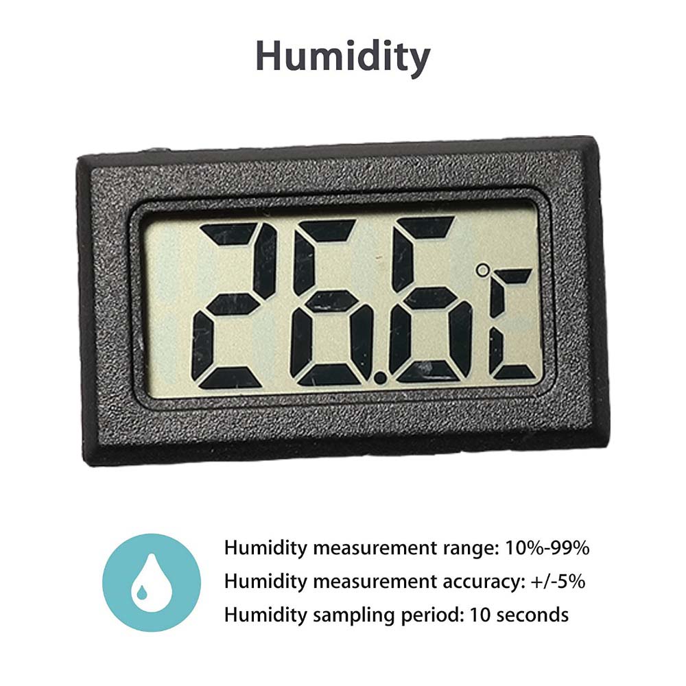 Mini Digital Indoor Temperature Sensor LCD Humidity Meter Thermometer Hygrometer Gauge Fridge Convenient Digital thermometer
