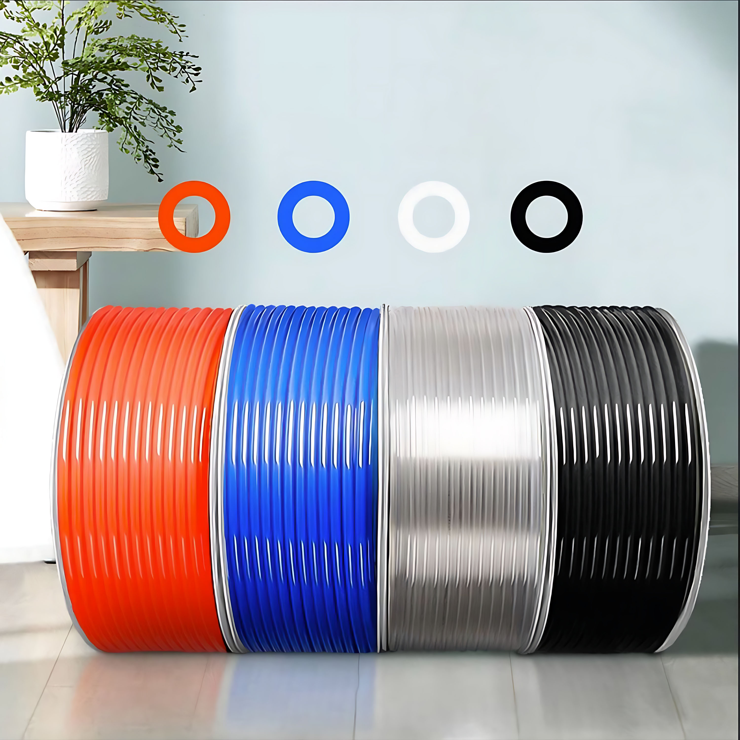 10M/20M/50M/100M Pneumatische Rohr Rohr PU Polyurethan Rohr Luft Kompressor Schlauch Linie Fitting oder Flüssigkeit Transfer 4MM 6MM 8MM 10MM