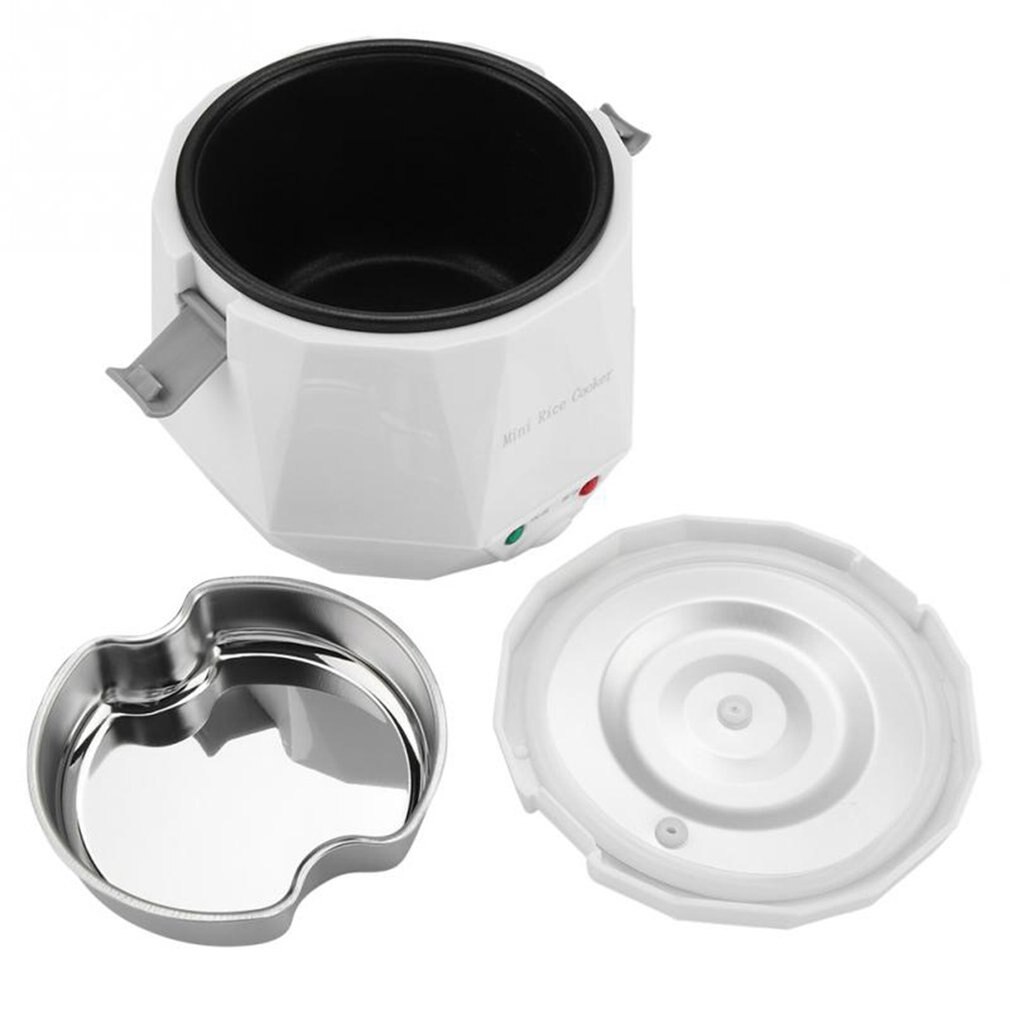 Car Rice Cooker 24v Truck 1.6l Rice Cooker Mini Rice Cooker 2 People -3 People White Safe Portable Insulation