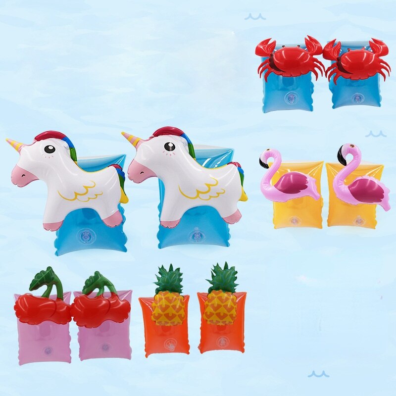 1 Pair Inflatable Rolls Unicorn Flamingo swimming ... – Vicedeal