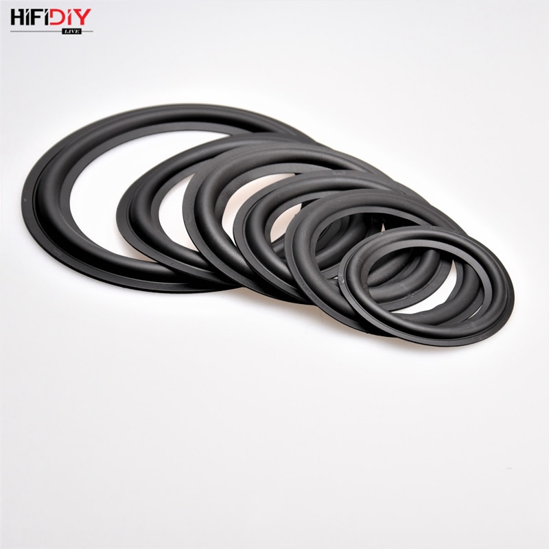 DIYLIVE 2-3.5 inch woofer Speaker Repair Parts Accessories Rubber edge Folding Ring Subwoofer(50~90mm) 2.5 3 3.5