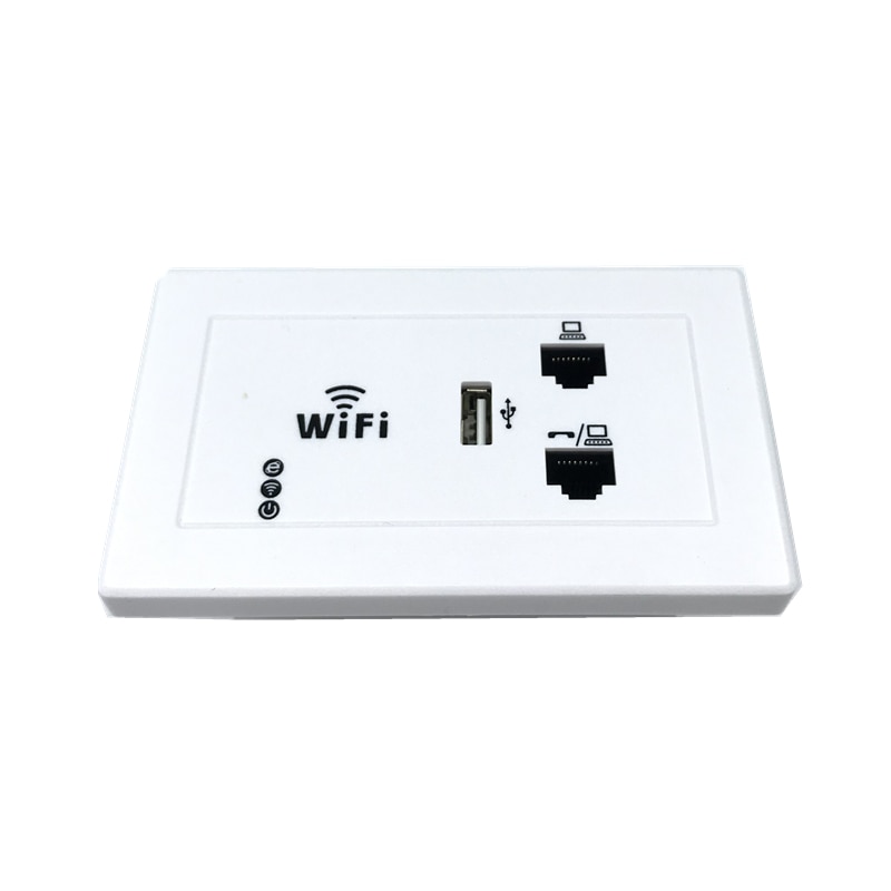 Anddear branco wi-fi sem fio na parede ap quartos de hotel de alta qualidade cobertura wi-fi mini wall-mount ap roteador ponto de acesso