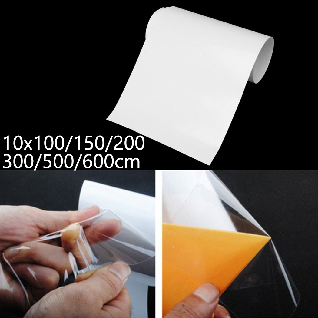 Car Mountain Bike Bicycle Frame Protection Tape Vinyl Film Clear Waterproof 10cmx100/150/200 Bike Frame Protection Stickers Tape
