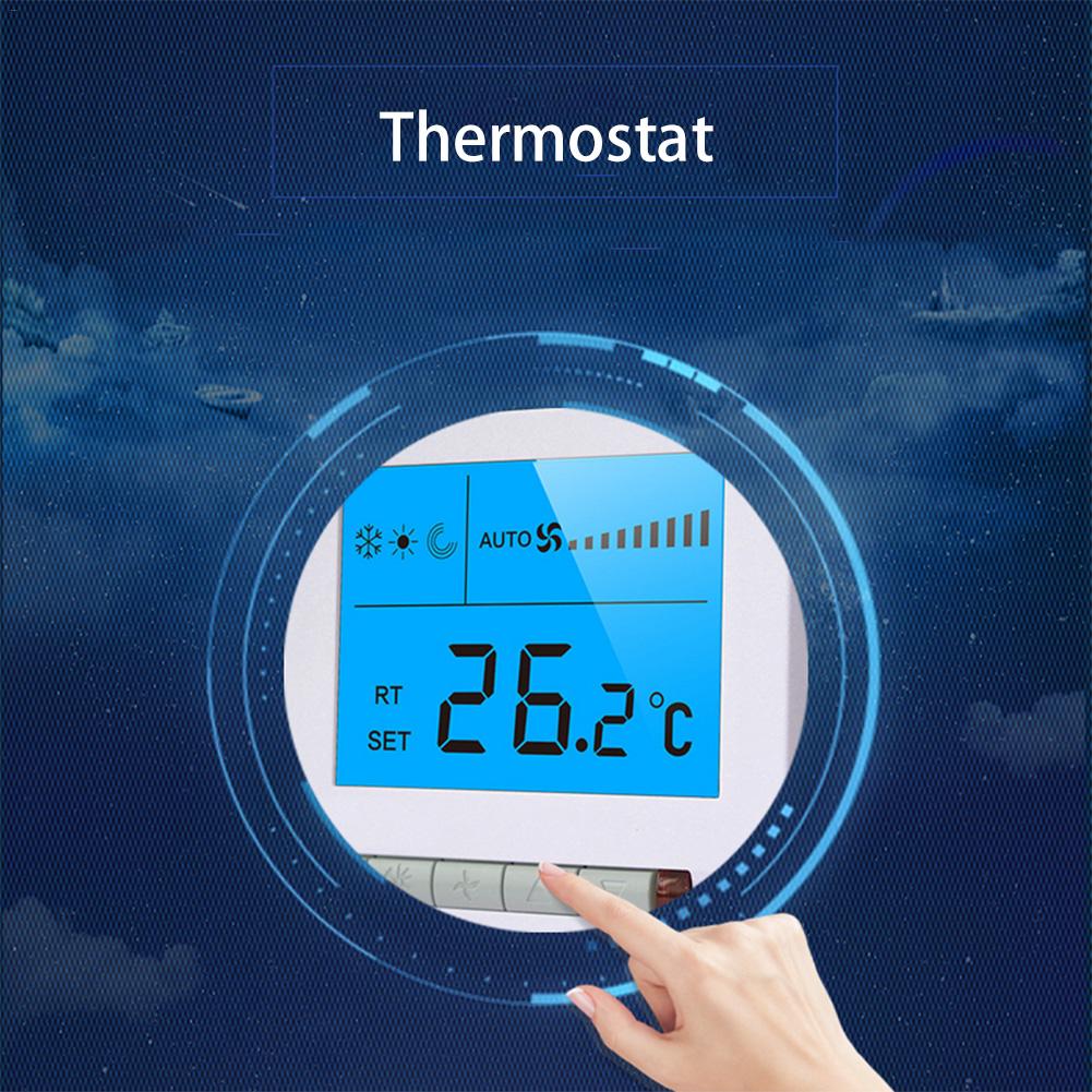 WiFi Smart Thermostat Three Speed Switch Temperature Controller for Central Air Conditioning