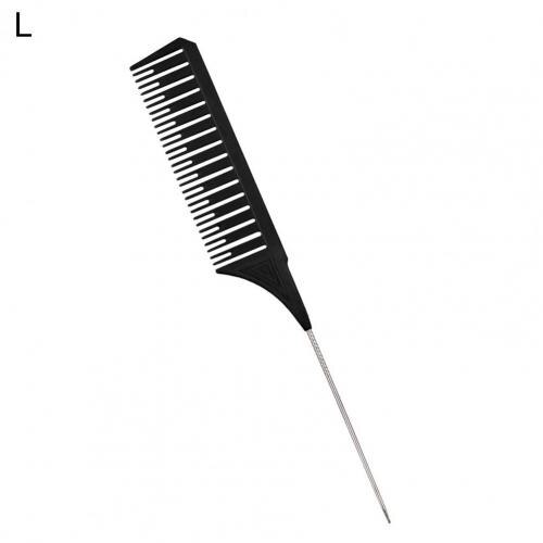 Trendy Comb Good Toughness PC Tip-tail Hair Highlighting Comb for Stylist Dyed Hair Pick and Dye Comb Hair Dyeing Hair Salon: L