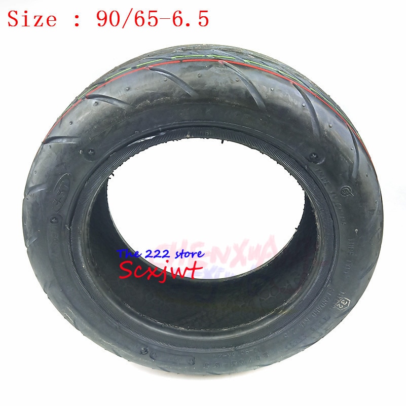 Oppustelig gummi pneumatisk dæk scooter hjul dæk 90/65-6.5 by vej cst dæk scooter 11 inches ydre dæk indre rør