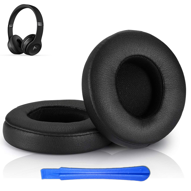 Kutou Vervangende Oorkussentjes Kussen Voor Beats Solo3 Solo2 Koptelefoon Oorkussens Dekking Solo 3 2 Foam Pad Oorkappen Reparatie Onderdelen: Olive