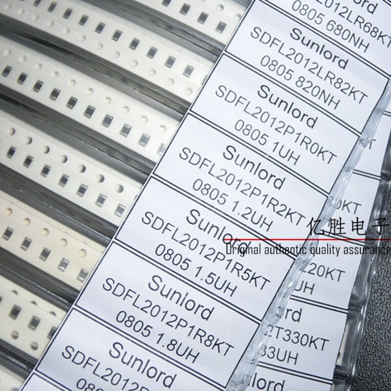 2350 Uds 0805 smd inductor kit 0805 inductor surtido libro de muestra para libro inductor 47 valor * 50 Uds inductancia kit