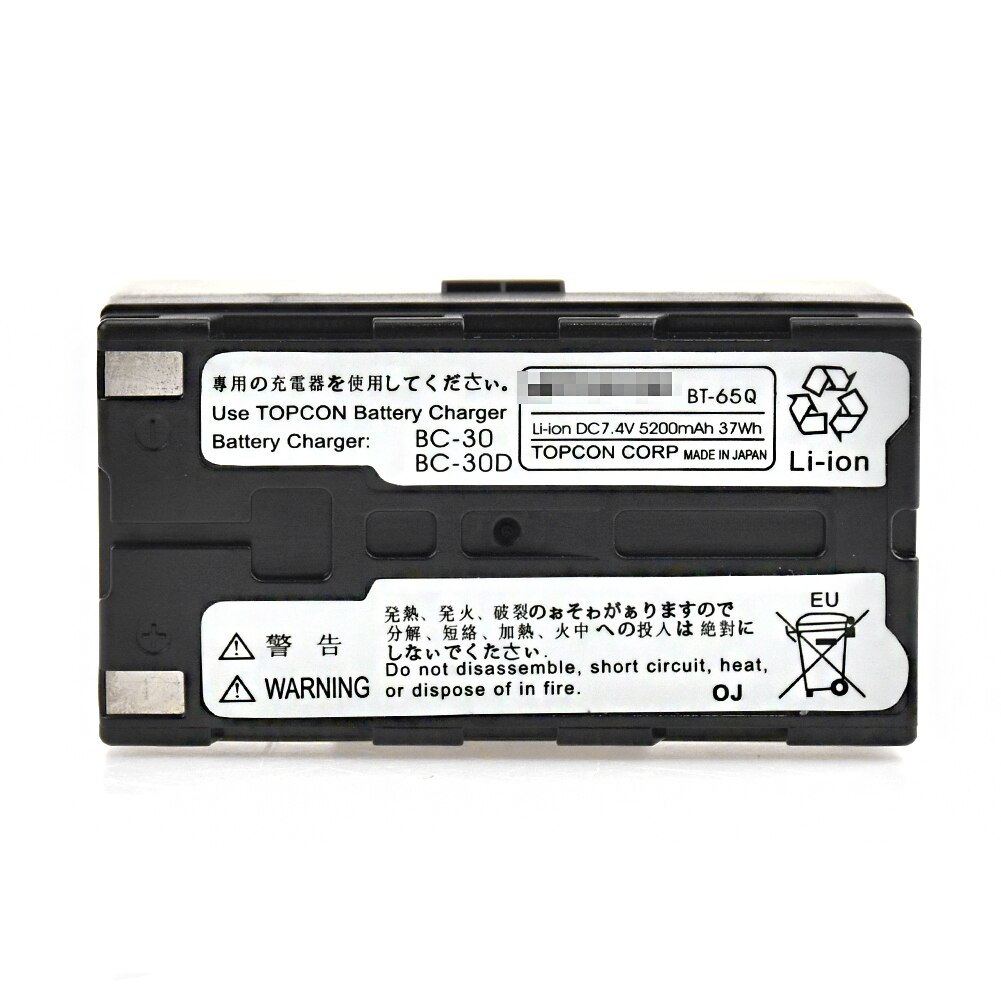 Nowy BT-65Q/BT65Q akumulator litowo-jonowy robić Topcon GTS-750 GPT-7500 tachimetr