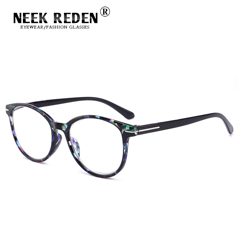 Ronde Dioptrie Leesbril Vrouwen Circulaire Vision Brillen Vergrootglas Mannelijke Recept Brillen Frame Dioptrias +0.5 Tot +4.0
