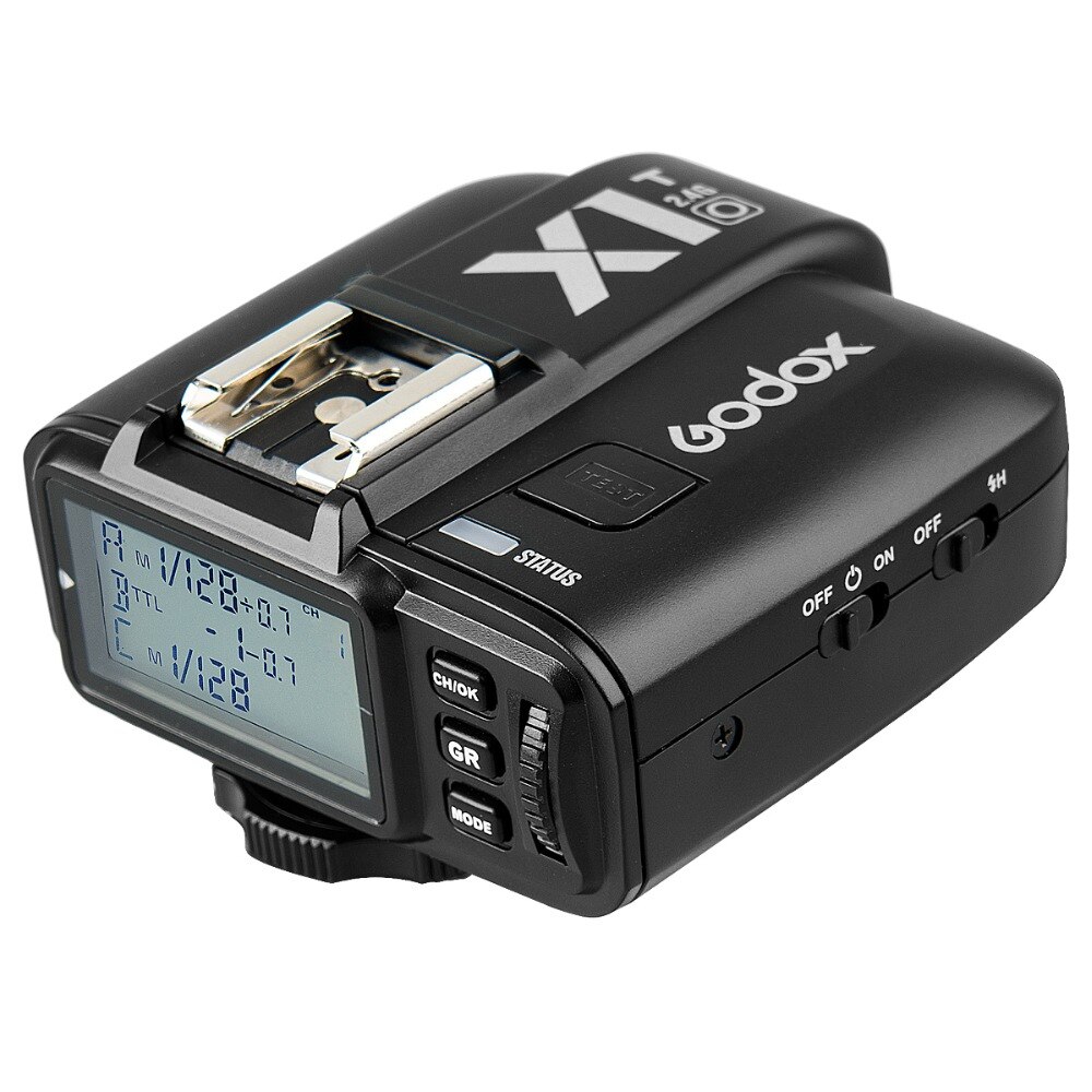 Godox X1T X1T-O TTL 2.4G Wireless Flash Trigger Transmitter for Olympus Panasonic DMC-G85,DMC-GH4, DMC-GX85 Cameras