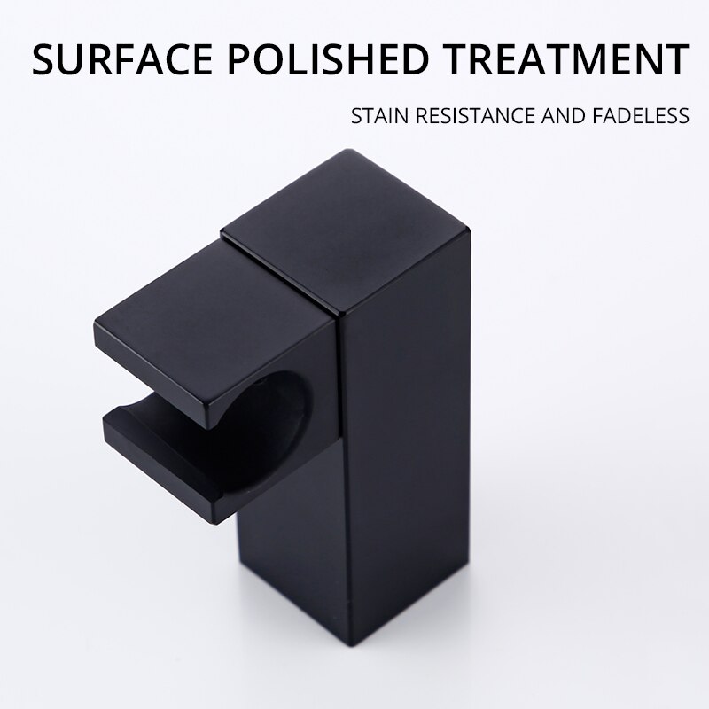 Bathroom Shower Accessories Wall Mounted Hand Shower Holder Wall-Mount Hand Shower At 360 Swivel Adjustable With 1/2" Connection