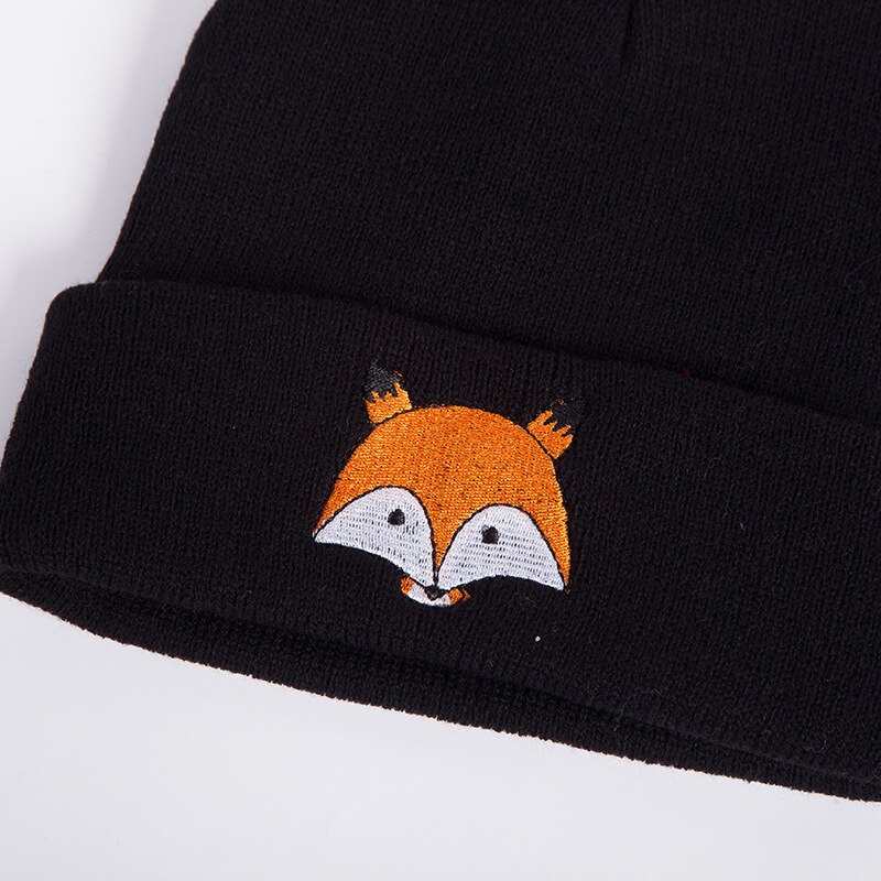 Herfst winter borduurwerk capuchon muts dames buiten haak skullies muts dame gebreide warme muts unisex muts heren jongens meisjes