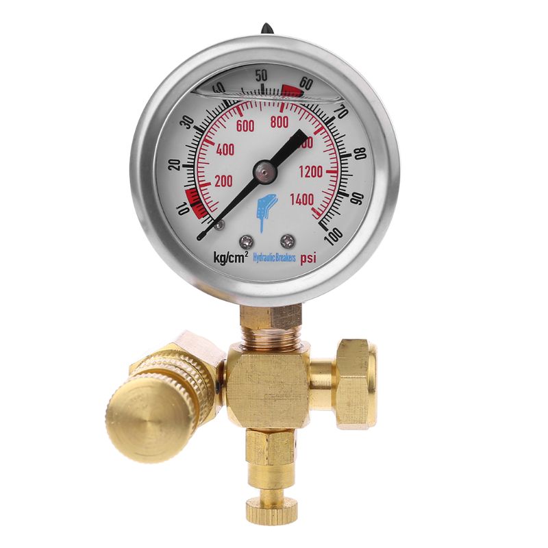 Manometers Kit Stikstofgas Opladen Hydraulische Breekhamer Apparaat Meetaccessoires Beste Cadeau