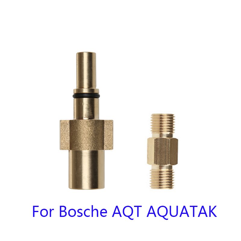 Adapter voor schuimgenerator / sneeuwschuimlans / schuimsproeier voor bosche aqt / aquatak serie hogedrukreiniger: Default Title