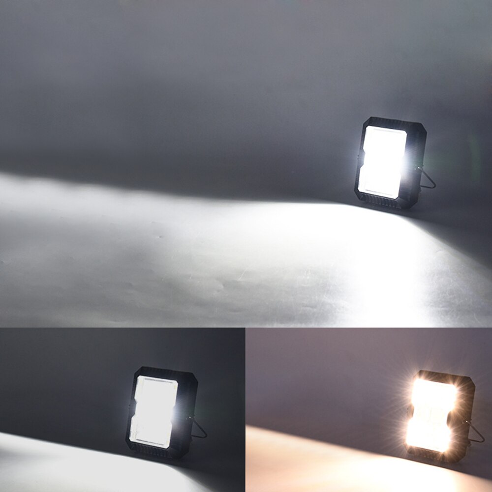 Mutilfunction Solar Camping Lantern USB Rechargeable Power Ourdoor Adjustable LED Tent Light For Hiking Travel Garcen Yard Using