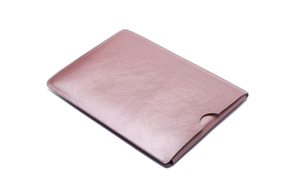 Charmsunsleeve Ultra-thin super slim sleeve pouch cover,microfiber leather laptop sleeve case for LG gram 13 14 15 17: Rose Gold / 17-inch