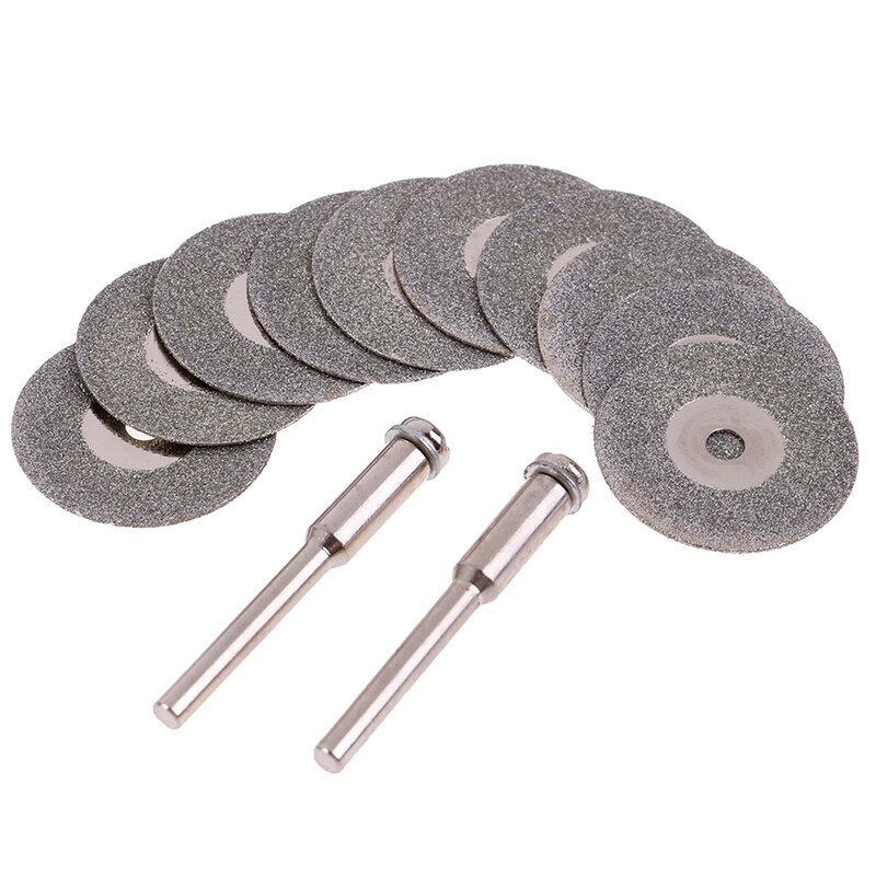 10Pcs Diamond Cutting Wheel Zaagbladen Afgesneden Discs Voor Rotary Power Tool