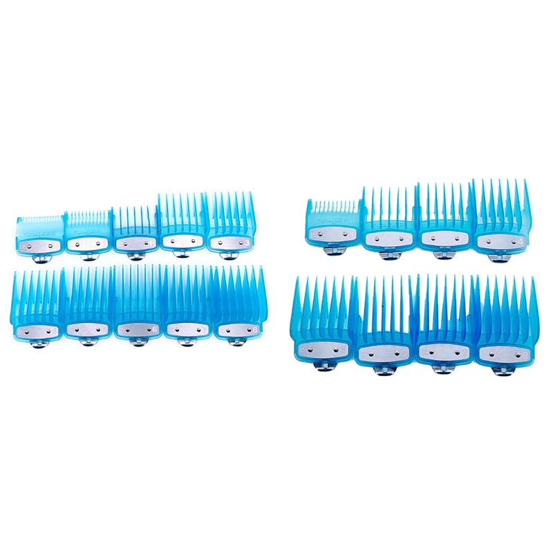 Conjunto de Peine guía para peluquería WAHL, accesorio transparente para cortar el pelo