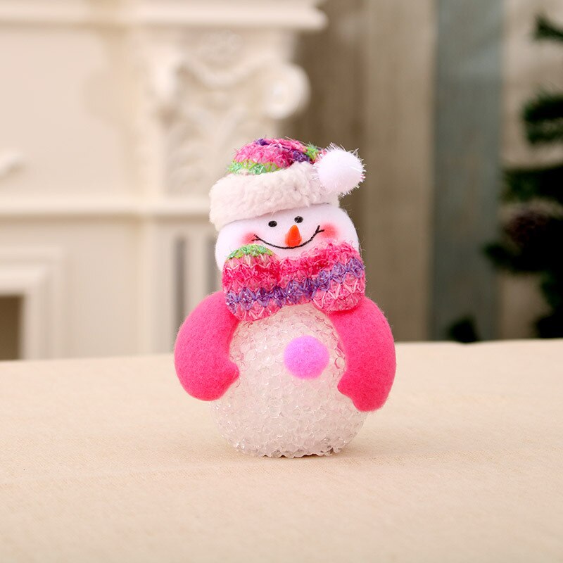 1pc LED String Fairy Lights Home Garden Decorations Festival Rave Party Battery String Operated: Snowman