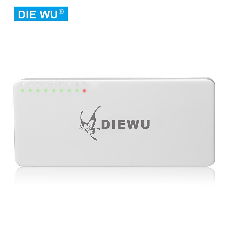 TXE114 8 Port 10/100Mbps Fast Ethernet Switch/MINI/Desktop Ethernet Splitter/Ethernet Hub/Plug and Play/Fanless Quiet