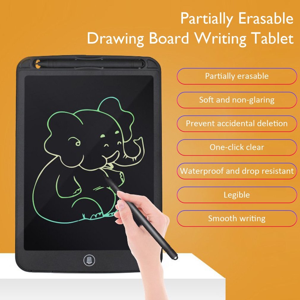 15inch LCD Drawing Tablet Digital Writing Graphic Tablets Electronic Handwriting Pad Partially Erasable Drawing Board