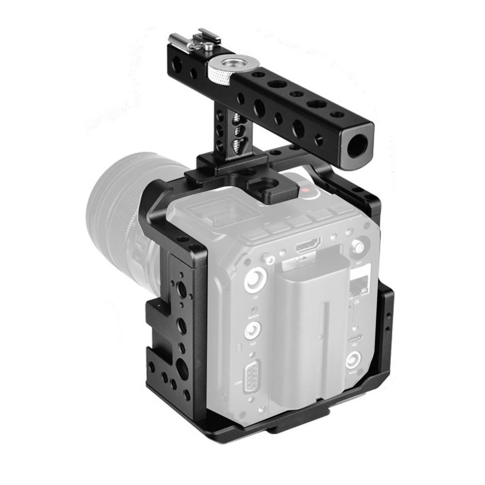 Gaiola câmera YELANGU C11 Liga de Alumínio Câmera Kit Gaiola com Alça De Elevação para CAM Z E2 ‑ S6/F6/câmera fotografia F8 gaiolas