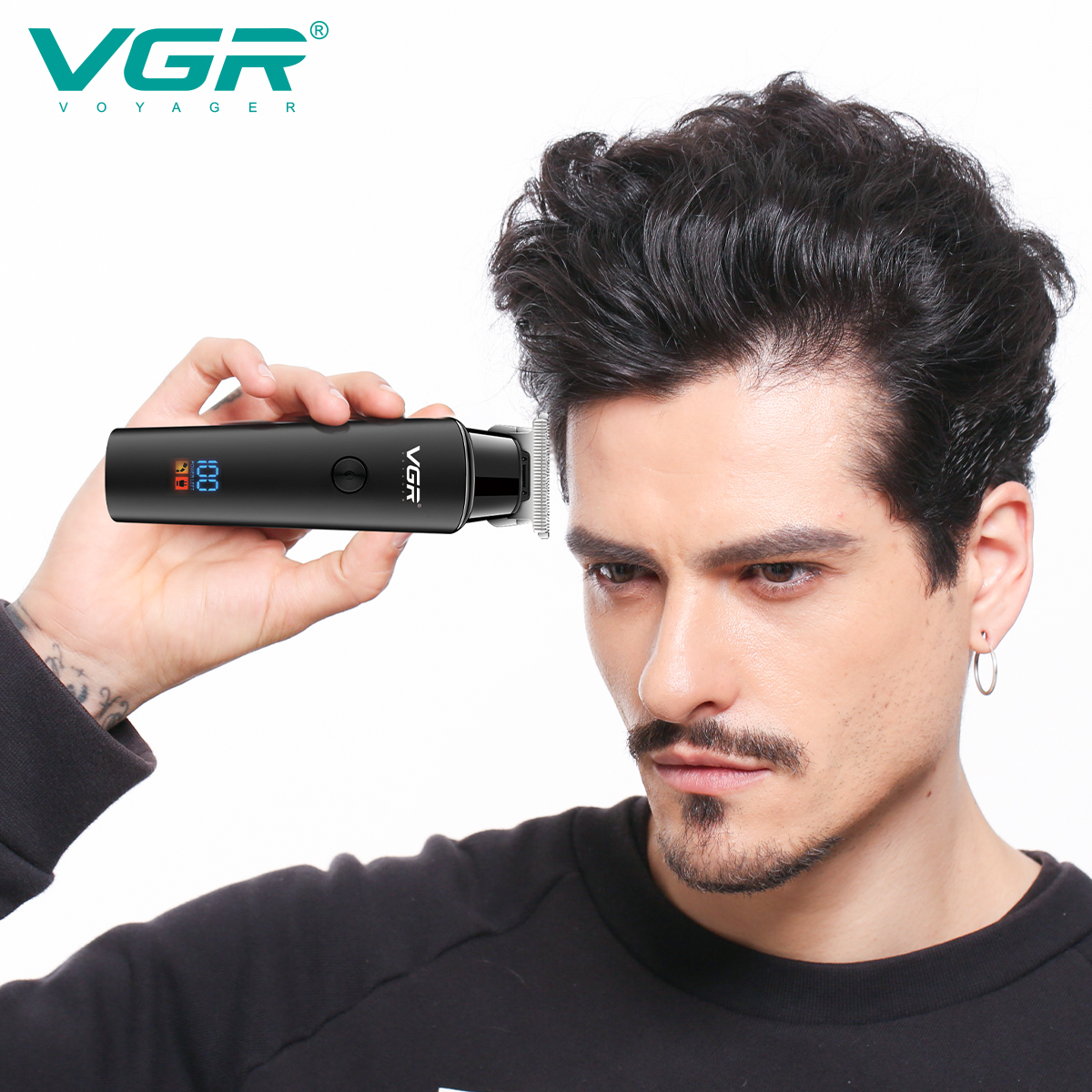 VGR Hair Cutting Machine Electric Hair Clipper Hair Trimmer Haircut Machine Cordless Barber Trimmer for Men V-937
