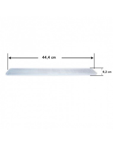 Cristal luz campana extractora Teka 62X444mm TL1.62