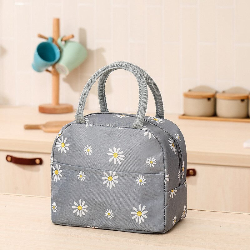 Kationische Wasserdichte Tragbare Eis Pack Thermische Isolierung Tasche Lunchbox Tasche Thermische Isolierung Tasche Aluminium Folie Verdickt Mittagessen: 16