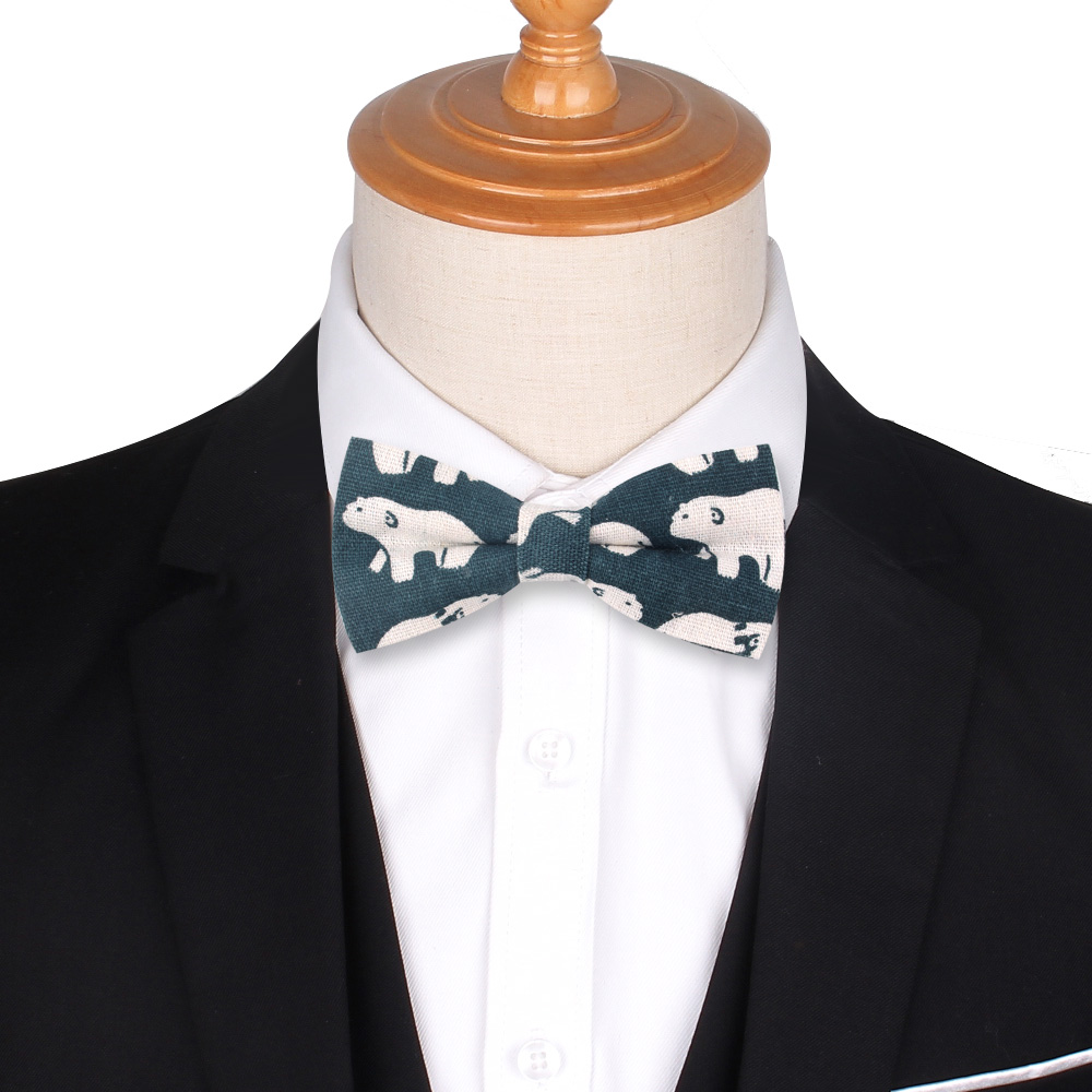 Papillon in lino per matrimonio papillon in cotone da uomo abbigliamento da collo papillon per adulti per uomo donna papillon per papillon modello animale da festa