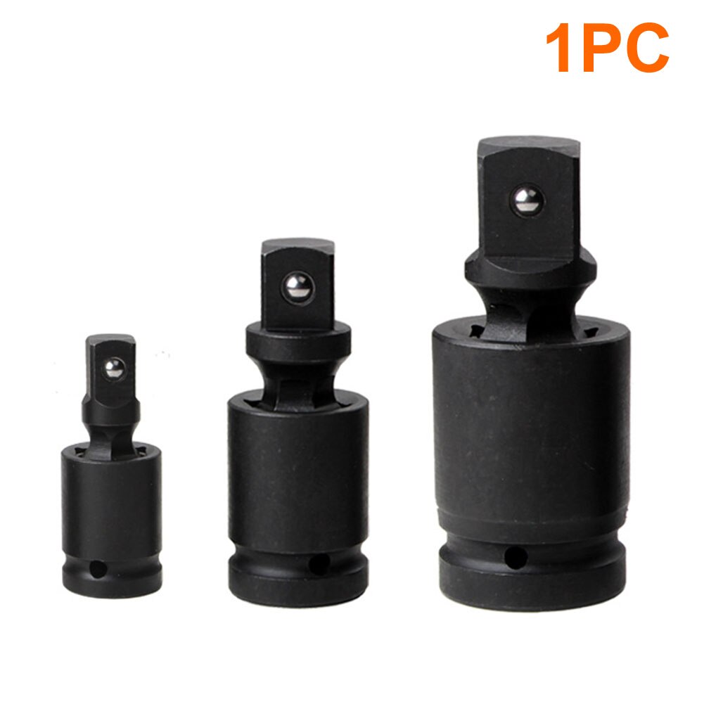 Impact Universal Joint Auto Repair 360 Degree Swivel Wobble Socket Durable Adapter Accessories Drive Rustproof Chrome Moly