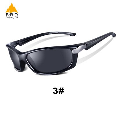 polarisiert Männer Frauen Radfahren Brille Sport Berg Fahrrad MTB Fahrrad Brille Motorrad Sonnenbrille Eyewear Oculos Ciclismo: 3