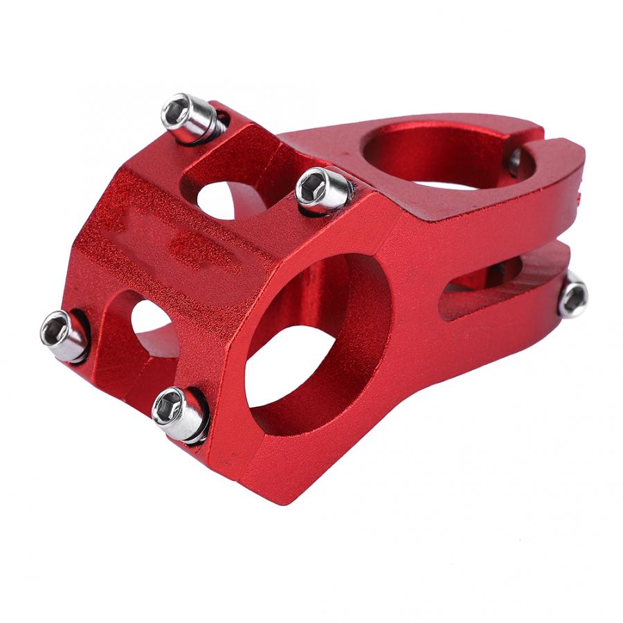 Bike Handlebar Stem Aluminium Alloy Hollow Bicycle Short Handlebar Stem Mountain Bike BMX Bike Stem 31.8mm Bicycle Parts