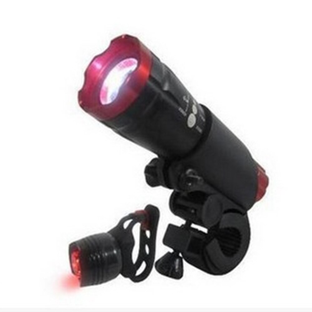 Joshock Bicycle Light T6 LED cycling Front Light LED Bike light Lamp Torch Waterproof ZOOM Flashlight With Free Taillight
