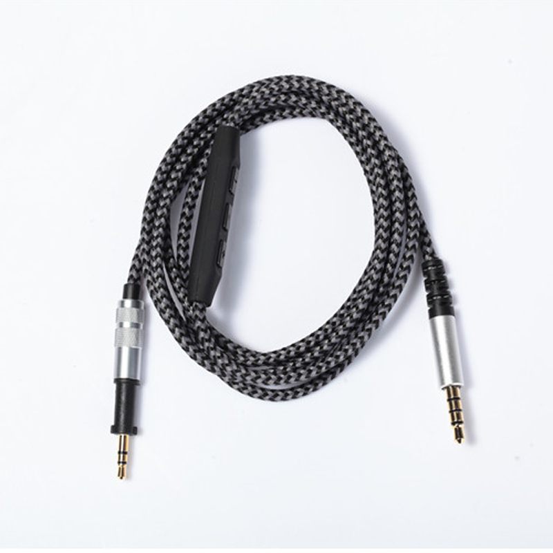 Câble de remplacement pour AKG K450 K451 K452 K480 Q460 casque 1.8 m 3.5mm mâle à 2.5mm mâle HIFI Audio cordon pour iPhone Android
