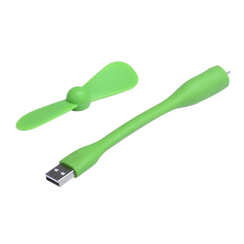 Draagbare Flexibele 5V Usb Mini Koelventilator Koeler Voor Pc Laptop Computer Notebook Android Power Bank Powerbank Air koeler