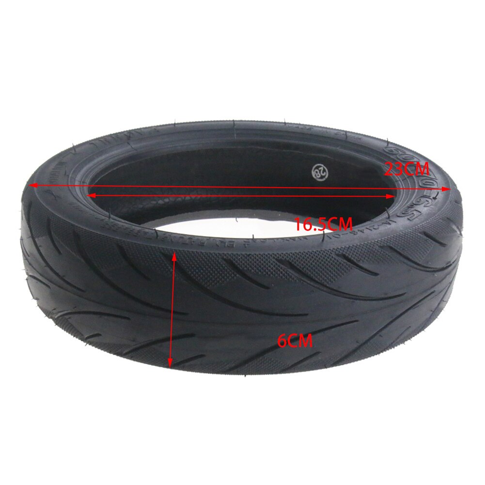 1 * außen Reifen Gummi Ersatz Für Ninebot Max G30 60/70-6,5 Reifen Schwarz Vakuum Durable 23*6cm