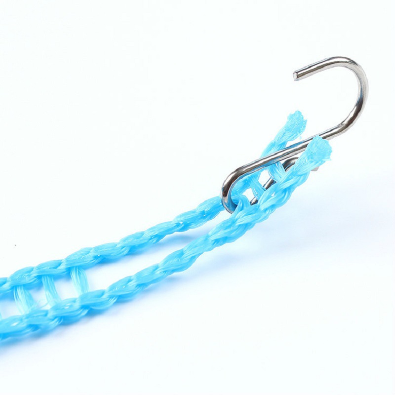 Travel Household Laundry Storage Supplies Nylon Clothesline Fence Non-Slip Windproof Clothesline Quilt Airing Rope Outdoor