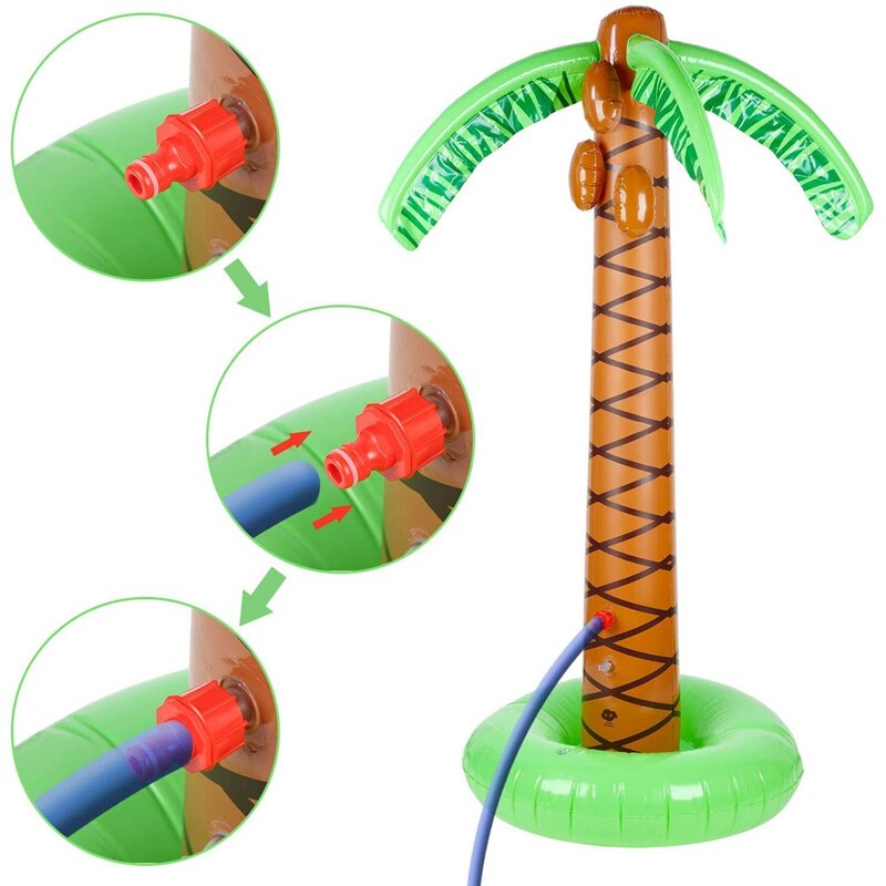 61 Cal nadmuchiwane drzewo zraszacz zraszacz wodny zraszacz letni rozpylać wodne zabawki podwórko zabawki wodne na impreza plenerowa