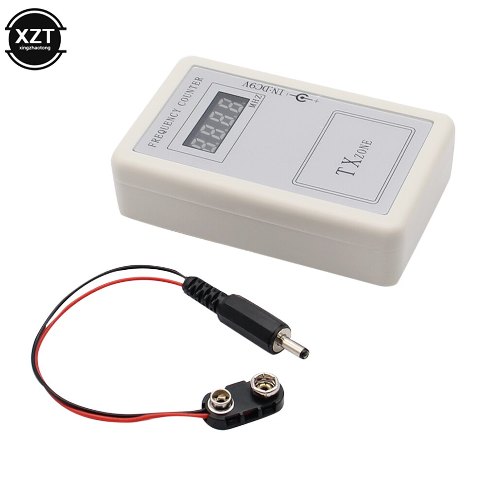 Digital Frequency Counter Tester Indicator Detector Cymometer Remote Control Transmitter Wavemeter 250-450MHZ