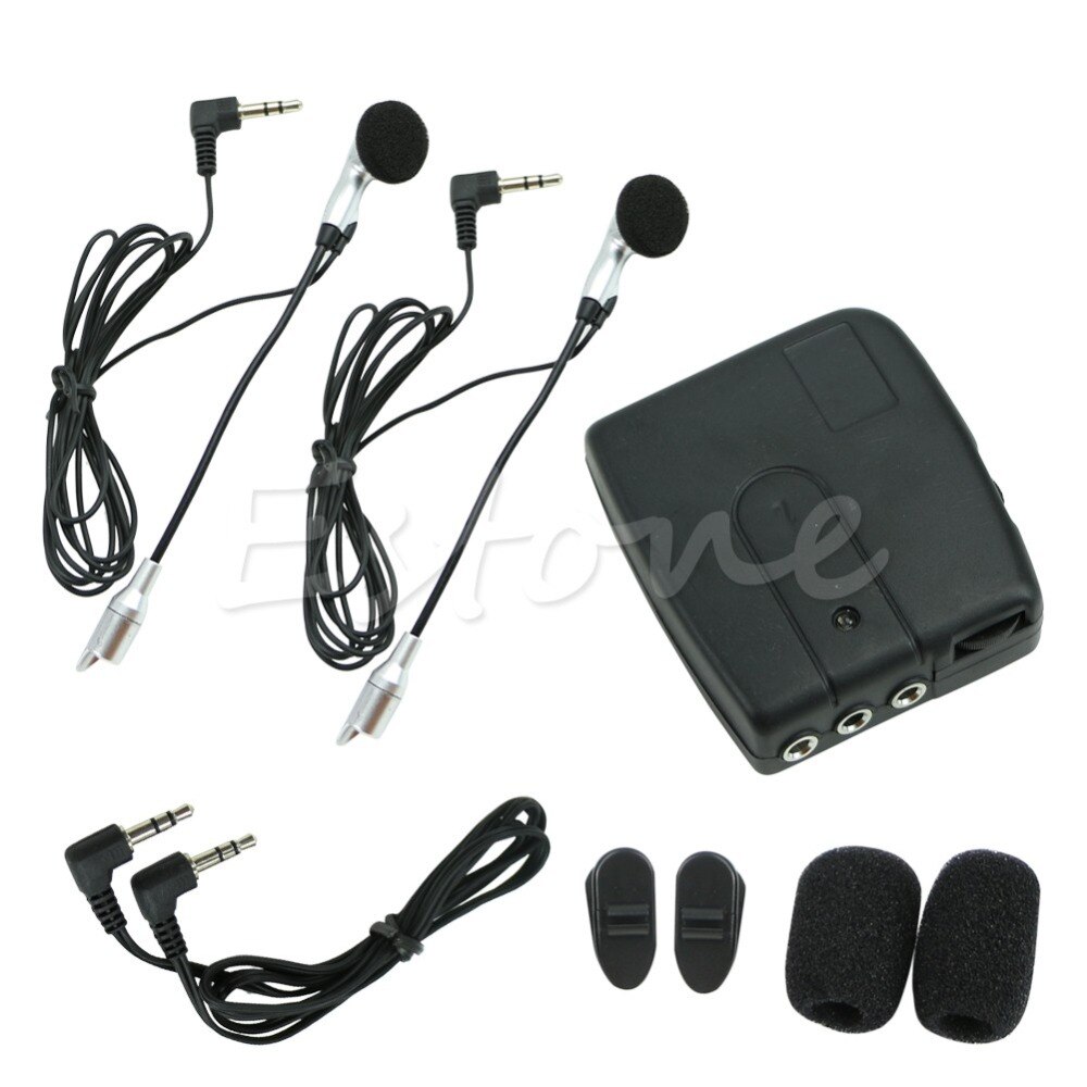 2-way Motorcycle Motorbike Helmet Intercom Headset Communication System