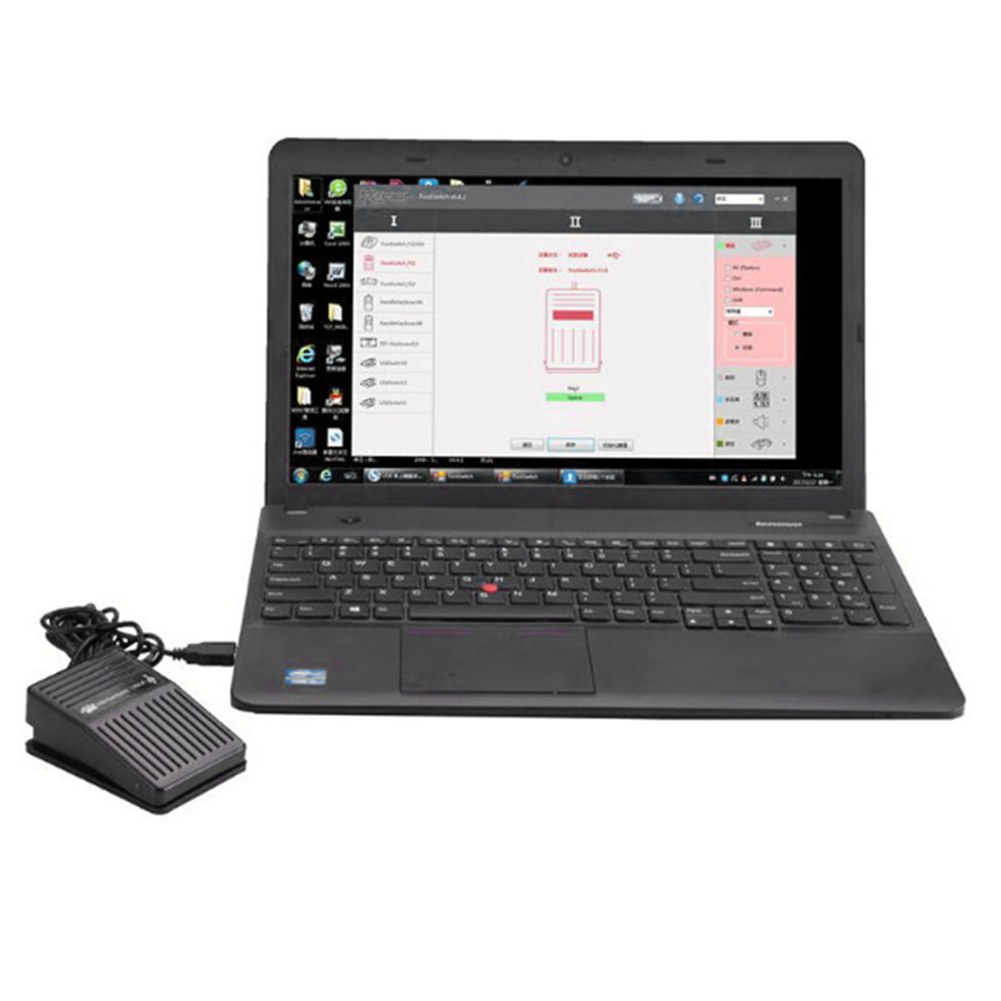 Foot Controller Pedal Switch Game Control Action HID USB Foot Pedal Control Switch PC Game Pad for Keyboard Mouse PC Laptop