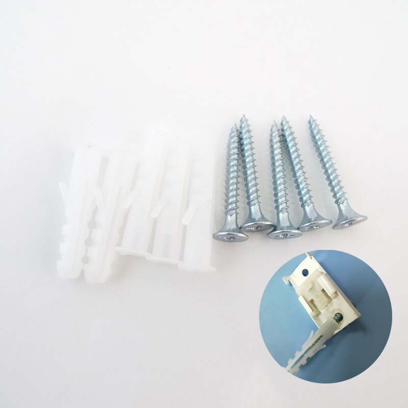 Tornillos de Metal de cabeza redonda cruzada, herramientas de soporte de montaje de pista de 6mm, pernos Pan de 3,5mm x 30mm de longitud para accesorios de cortina S1