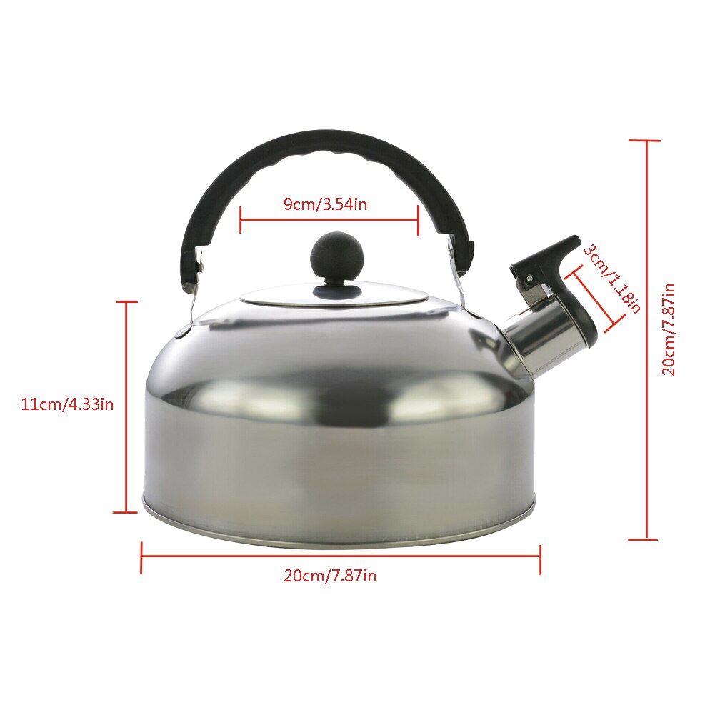 Hervidor de agua de acero inoxidable de 3L, hervidor de calor rápido, estufa eléctrica, fondo plano para cocina de inducción