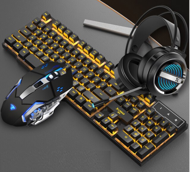 Glare keyboard And Mouse Set Wired Suspension Buttons Are Suitable For Gaming Office Desktop Notebooks: 04