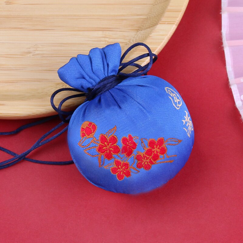 Sac en brocart traditionnel chinois, sac vide, prière pour la paix, sac à emporter, pendentif, sac brodé pour voiture