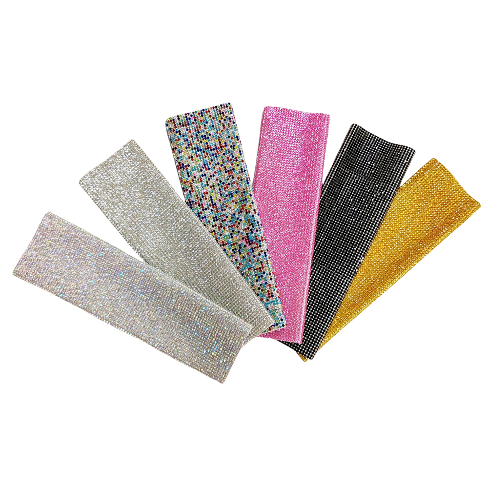 Housse de Microphone en strass, manchon décoratif pour Microphone sans fil pour Disco, scène, fête, émission de télévision
