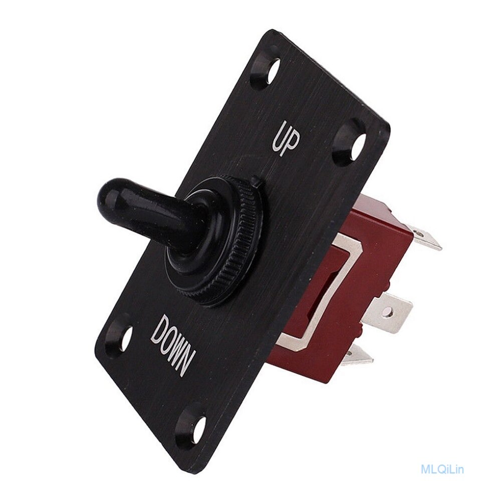 Marine Boat Trim Tab Switch 3-Way On-Off-On Momentary Toggle Switch Panel: Default Title