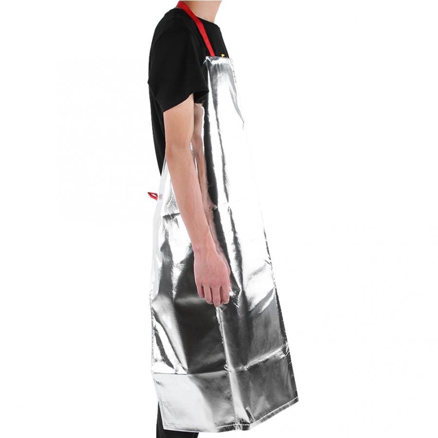 Tablier Anti-feu et Anti-brûlure | Isolation thermique à 500 degrés tablier de table en aluminium résistant aux hautes températures, tablier Anti-radiation,